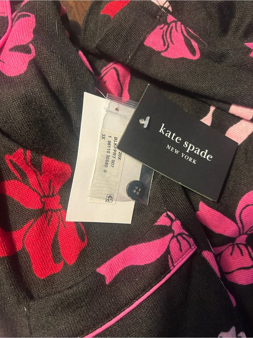 NWT Kate Spade PJs Size 3XL